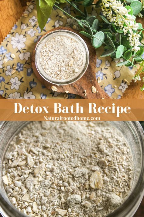 Detox Bath Bentonite Clay, Bentonite Clay Bath, Orchard Ideas, Clay Bath, Coriander Essential Oil, Homemade Shampoo Bar, Detox Bath Recipe, Recipe Oatmeal, Shampoo Bar Recipe