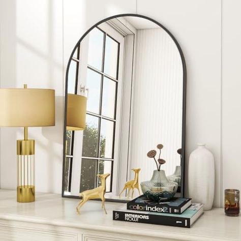 Check out this list Shower and Bath Favorites from simplykatielynn Modern Bathroom Vanity Mirror, Arch Bathroom Mirror, Arch Bathroom, Arched Bathroom, Bathroom Mirror Wall, Arched Wall Mirror, Mirror For Bedroom, Arched Wall, Mounted Vanity