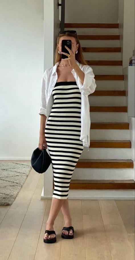 Modest Beach Outfit, Bodycon Dress Outfit, Chic Travel Outfit, Fashion Travel Outfit, Body Con Dress Outfit, Island Outfit, Chique Outfits, Honeymoon Outfits, Summer Vacation Outfits