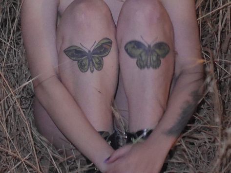 #butterfly #butterflies #tattoo #tattoos #legs #aesthetic #fairycore #cottagecore Grunge Butterfly Tattoo, Fairycore Tattoo, Cottagecore Tattoos, Legs Aesthetic, Butterflies Tattoo, Aesthetic Fairycore, Grunge Tattoo, Aquarius Tattoo, Aquarius Season