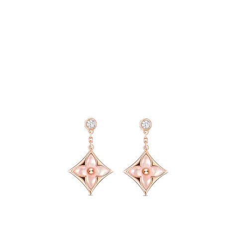 Louis Vuitton Earrings, Louis Vuitton Jewelry, Luxury Earrings, Luxury Jewellery, Sparkly Things, Jewelry Luxury, Expensive Jewelry, Pink Jewelry, Latest Jewellery