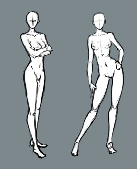 Long Pose Figure Drawing, Drawing Reference Standing Female, Tall Woman Drawing Reference, Standing Oc Base, Women Full Body Drawing, Body Reference Drawing Woman Poses Standing, Bold Pose Reference, Women Standing Reference, Tall Slender Woman