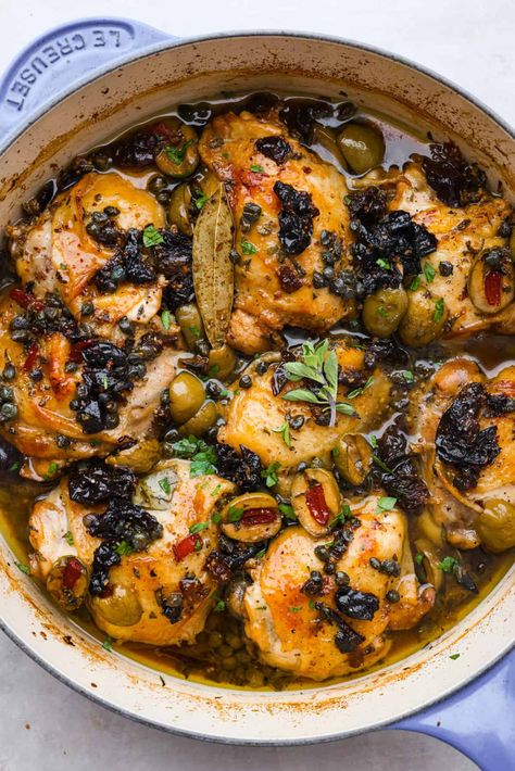 Chicken Marbella Company Chicken, Chicken Marbella, Slow Cooker Jambalaya, Moussaka Recipe, Turkey Meatballs Baked, Marinated Chicken Thighs, Greek Lemon Chicken, The Recipe Critic, Recipe Critic