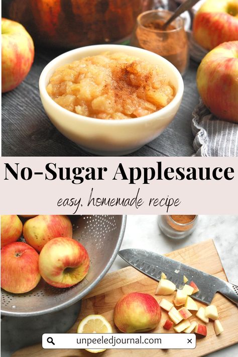 Apple Breakfast Bars, Applesauce Recipes Canning, Pork Chops And Sauerkraut, Make Applesauce, Homemade Applesauce Recipes, Best Apple Recipes, How To Make Applesauce, Apple Day, Condiments Recipes