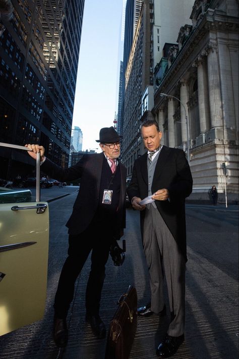 Steven Spielberg On Set, Bridge Of Spies, Steven Spielberg, Tom Hanks, On Set, Bridge