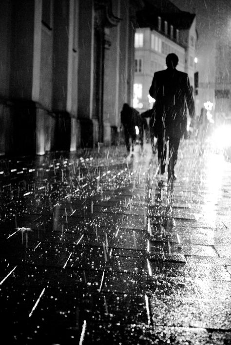 rain. by Johannes Carlsohn on 500px Rain Photo, Photo Landscape, I Love Rain, Photography People, Slow Shutter, People Walking, Love Rain, Singing In The Rain, Walking In The Rain