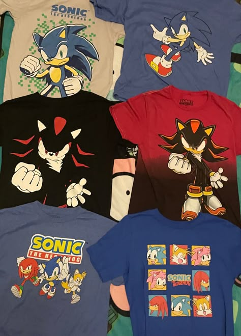 Sonic Inspired Outfits, Sonic Merch, Shadow And Sonic, Do You Like Waffles, Sonic Shirt, Baseball Jacket Outfit, Sonic Shadow, Blue Hedgehog, Sonic Adventure