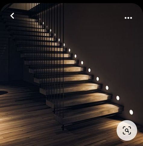 Staircase Lighting Ideas, Staircase Interior Design, Modern Stair Railing, Staircase Design Modern, Contemporary Staircase, Stairs Design Interior, Stairway Design, Stairs Design Modern, Staircase Lighting