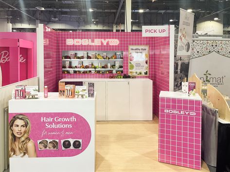 Trade Show Booth Design Beauty Show - Ulta FLC Smoothie Shops, Brand Exhibition, Brand Activation, Trade Show Booth, Trade Show Booth Design, Collateral Design, Event Design Inspiration, Exhibition Booth Design, Amazon Home Decor