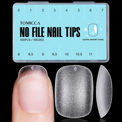 Oval Nail Tips, Square Oval Nails, Short Oval Nails, Oval Nail, Soft Gel Nails, Nail Effects, Gel Acrylic Nails, Gel Nail Tips, Short Square Nails