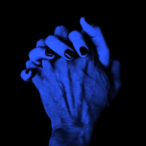 Holding Hands Blue Aesthetic, Dark Blue Aesthetic, Blue Aesthetics, Blue Aesthetic Dark, Behind Blue Eyes, Everything Is Blue, Catty Noir, Blue Nail Polish, Dark Angels