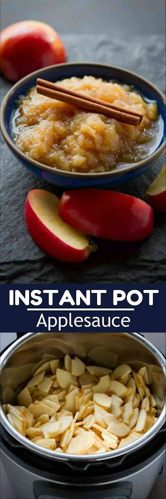 Instant Pot Applesauce, Recipes Instapot, Easy Pressure Cooker Recipes, Healthy Fruit Desserts, Apple Sauce Recipes, Instant Pot Recipe, Crock Pot Recipes, Homemade Applesauce, Apple Sauce