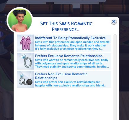 Open Love Life - Polyamory, Triads, Side Partners, Commitment Preferences - Sims 4 Mod for More Relationship Types | Patreon Sims 4 Cc Polyamorous Mod, Sims Love, Relationship Types, Sims 4 Traits, Sims 4 Black Hair, Cc Folder, Open Relationship, Play Sims, Cute Romance