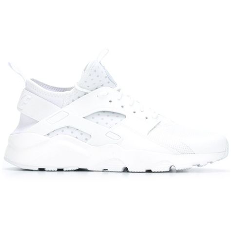 Nike 'Air Huarache Run Ultra' sneakers ($140) ❤ liked on Polyvore featuring men's fashion, men's shoes, men's sneakers, shoes, white, nike mens sneakers, nike mens shoes, mens white sneakers, mens white shoes and mens perforated shoes Mens White Sneakers, Nike Mens Shoes, Nike Shoes Huarache, White Huaraches, White Shoes Men, White Sneakers Men, Casual Shoes Outfit, White Nike Shoes, Nike Shoes Outfits