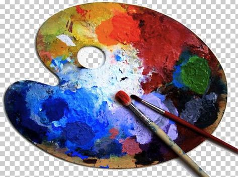 Artist Palette, Pallet Painting, Original Art Painting, A Level Art, Art Programs, Art Instructions, Paint Palette, Art Google, Artist Painting