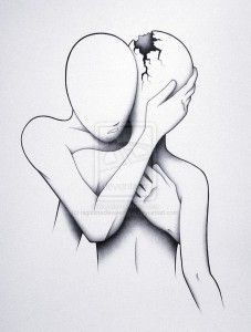 Migraine Art, Sketches Of Love, Chronic Migraines, Meaningful Drawings, Soyut Sanat Tabloları, Drawing Faces, Dark Art Drawings, Pencil Art Drawings, Cool Art Drawings