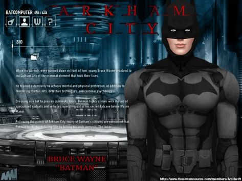 AmiSwift's Arkham Batman Sims 4 Batman, Arkham City Batman, Arkham Batman, Batman Cowl, Jason Todd Batman, Batman Suit, Batman Mask, Justice League Wonder Woman, Batman Costume