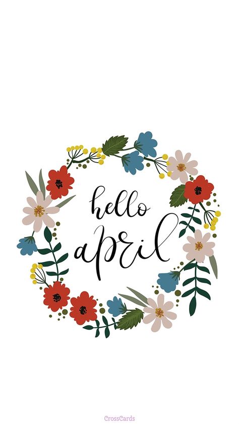 Hello April Monthly Wallpapers, April Wallpaper, Seasonal Wallpaper, Frühling Wallpaper, Hello Wallpaper, Wallpaper Website, Hello April, Hello August, Hello March