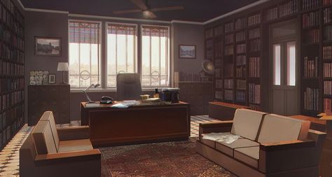 Gif Background, Episode Backgrounds, Office Background, Scenery Background, Image 3d, Therapy Room, Anime Backgrounds Wallpapers, Cute Couple Images, Environment Concept Art