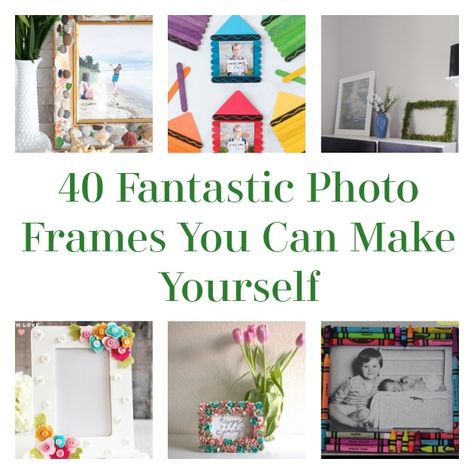 Hello, DIYers! What is better than making memories with your family? Well, nothing! But reflecting on them regularly is a close second! So why not be a little bit picky about how you choose to display them?! You can even make your own! Match the style of your decor or even match the theme of […] The post 40 Fantastic Photo Frames You Can Make Yourself appeared first on DIY Projects by Big DIY Ideas. Diy Acrylic Picture Frame, Picture Frame Crafts Diy Cute Ideas, How To Make Frames Diy, Personalized Picture Frames Diy, Decorating Picture Frame Ideas, Diy Picture Frames Ideas Creative, Diy Photo Frame Ideas Creative, Diy Photo Frame Ideas, Photo Frame Ideas Handmade