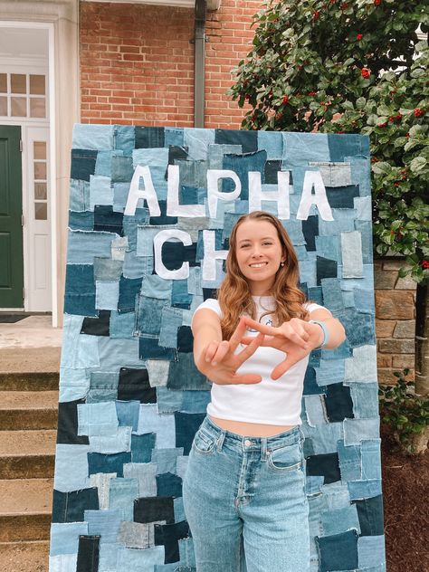 Jeans Bid Day Theme, Jean Sorority Theme, Alpha Chi Omega Bid Day Themes, Polish Week Themes Sorority, Denim Bid Day Theme, Denim Sorority Theme, Denim Bid Day, Coke Party, Spirit Week Themes