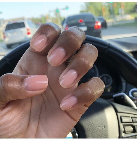 Nude Summer Nails, Nails Inspo Black, Nude Nails Black Women, Clip In Hair Extensions Styles, Nails Black Women, 22 Inch Hair Extensions, Natural Nails Manicure, Sheer Nails, Extensions Clip In