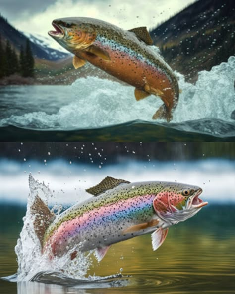 Rainbow Trout Photo, Rainbow Trout Photography, Gills Fish, Rainbow Trout Picture, Trout Photography, Fish Anatomy, Trout Painting, Lake Fish, Trout Art