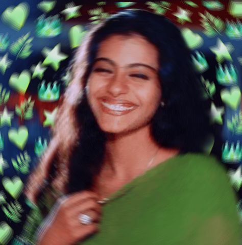 Kajol Kuch Kuch Hota Hai, South Asian Aesthetic, 90s Bollywood Aesthetic, Kuch Kuch Hota Hai, Indian Goddess, 90s Bollywood, Vintage Bollywood, Indian Aesthetic, Bollywood Actors