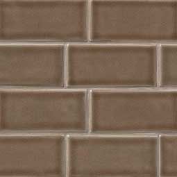 Taupe Subway Tile Bathroom, Greige Subway Tile Backsplash, Greige Subway Tile Backsplash Basket Weave, Brown Subway Tile, Taupe Subway Tile Backsplash, Subway Tile Backsplash, Ceramic Subway Tile, Classic Kitchens, Subway Tile