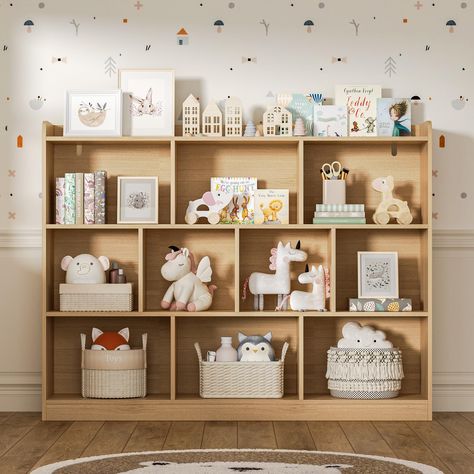 Nursery shelf decor