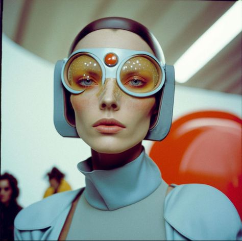 70s Space Age Fashion, 70s Futuristic Aesthetic, Retro Futurism Outfits, 70s Sci Fi Aesthetic, Neo Futurism Fashion, Retro Futurism 60s, 80s Futuristic Fashion, 90s Futurism Fashion, 70s Futurism Fashion