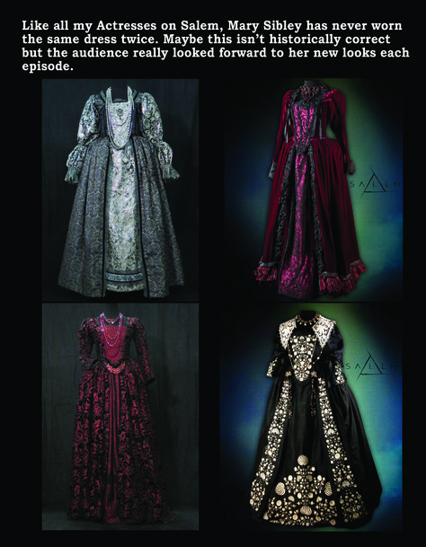 Salem season 2.  #josephporrodesigns Salem Tv Show Dresses, Salem Witch Outfit, Salem Costumes, Tv Show Costumes, Maegor The Cruel, Maegor Targaryen, Mary Sibley, Salem Tv Show, Morgana Le Fay