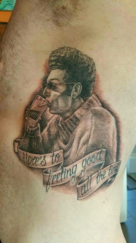 •Kramer from Seinfeld • Seinfeld Tattoo Ideas, Kramer Tattoo, Seinfeld Tattoo, Daniel Tattoo, Cultural Beliefs, Bored At Work, Body Is A Temple, Seinfeld, Skin Art