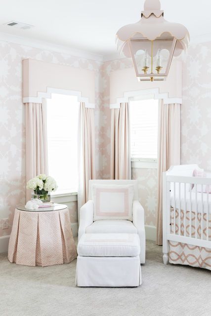 Best in Show - AH&L Haverhill Home, Monique Lhuillier Nursery, Grandmillenial Nursery Ideas, Pink Preppy Nursery, Love Shack Fancy Inspired Nursery, Traditional Pink Nursery, Vaulted Ceiling Nursery, Ralph Lauren Nursery Girl, Loveshack Fancy Nursery