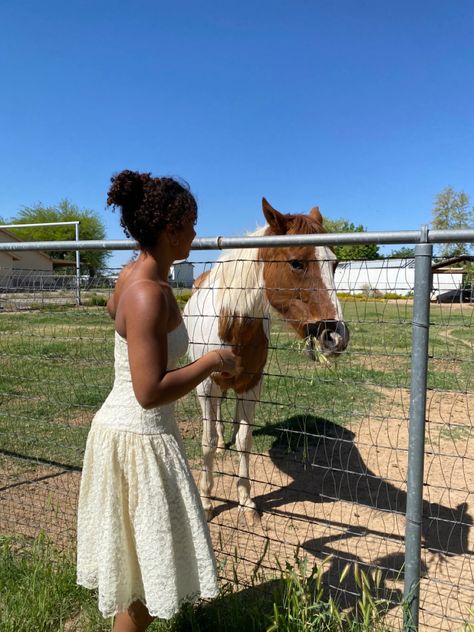 Black Farm Life, Farm Daughter Aesthetic, Black Farmer Girl, Farmer's Daughter Coquette, Black Farmer Girl Aesthetic, Southern Coquette Aesthetic, Farmers Daughter Aesthetic Coquette, Black Farm Girl Aesthetic, Farmer Daughter Aesthetic