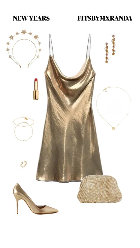 Nye Outfits Parties, Serena Van Der Woodsen, Nye Outfits, Gold Outfit, New Years Outfit, Party Fits, New Years Eve Outfits, Easy Trendy Outfits, Foto Ideas Instagram