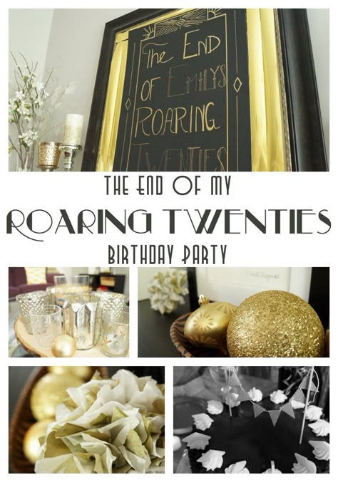 It's the End of my Roaring Twenties! Also known as my 30th birthday. So I'm throwing a virtual birthday party at Two Purple Couches. 30th Quotes, 29 Birthday Ideas For Her, Twenties Birthday, 30th Birthday Party Themes, Roaring 20s Birthday, Roaring Twenties Party, Twenties Party, 30th Bday Party, 30th Birthday Themes