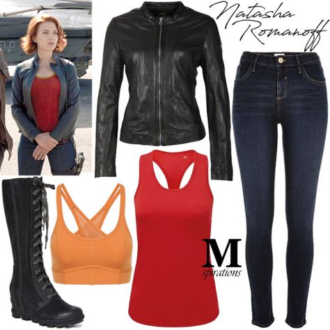 Black Widow Outfit, From Tv Series, Marvel Inspired Outfits, Marvel Fashion, Princess Inspired Outfits, Disney Themed Outfits, Marvel Costumes, Disneyland Outfits, Disney Bound Outfits