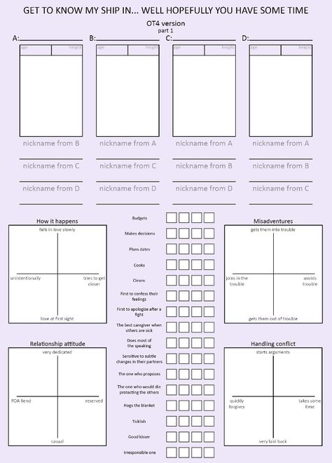 Relationship Sheet Template, My Ship In 5 Minutes Template Poly, Oc Shipping Template, Ship Charts Template, Explain Your Ship Template, Oc Relationship Template Poly, Ship Template Poly, Couple Chart Template, Poly Ship Chart Template