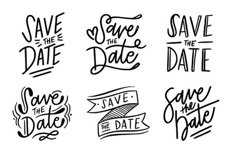 Save The Date Fonts, Wedding Lettering, Wedding Badges, Wedding Typography, Engagement Invitation Template, Lettering Download, Navy Blue Wedding Invitations, Stylish Alphabets, Hand Drawn Wedding