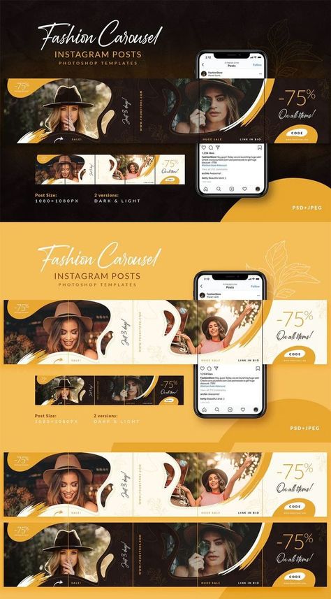 Instagram Carasoul Design, Ig Carousel Design, Instagram Carousel Design Ideas, Carousel Post Instagram, Fashion Carousel, Linkedin Ideas, Carousel Post Design, Ig Carousel, Post Design Instagram