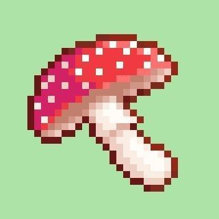 Poisonous Mushrooms, Pixel Art Tutorial, Easy Pixel Art, Pixel Art Templates, Cool Pixel Art, Diy Perler Bead Crafts, Pixel Art Characters, Pix Art, Pixel Design