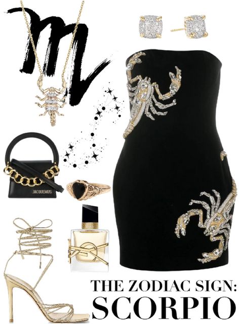 Scorpiocore Outfits, Scorpio Bday Outfit, Scorpio Birthday Outfit Ideas, Scorpio Dressing Style, Scorpio Outfit Ideas, Scorpio Inspired Outfits, Scorpio Fashion Style, Scorpio Party Theme, Scorpio Halloween Costume