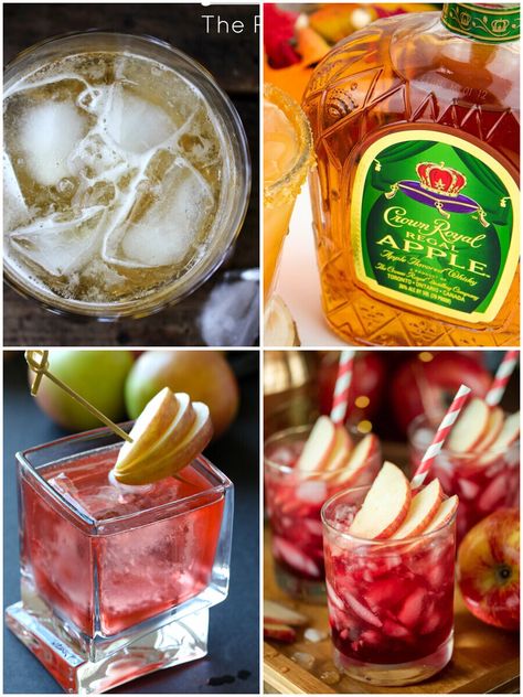 Crown Royal Vanilla Drinks Recipes, Crown Apple Cocktails, Crown Royal Apple Drinks Recipes, Crown Royal Apple Drinks, Apple Crown Royal Recipes, Crown Apple Drinks Recipes, Apple Crown Royal Drinks, Washington Apple Drink, Crown Royal Recipes