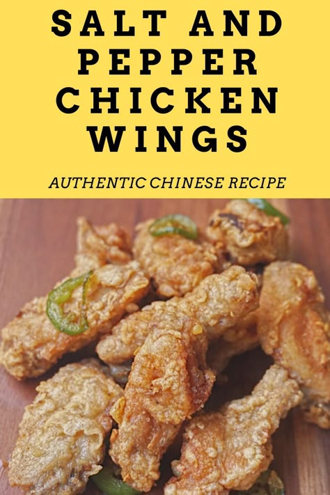 Chicken Wings With Baking Soda, How To Fry Chicken Wings, Deep Fried Chicken Wings Crispy, Salted Pepper Chicken Wings, Fried Wings Crispy, Salt And Pepper Wings Oven, Chicken Wings Filipino Recipe, Deep Fry Chicken Wings, Salt Pepper Wings