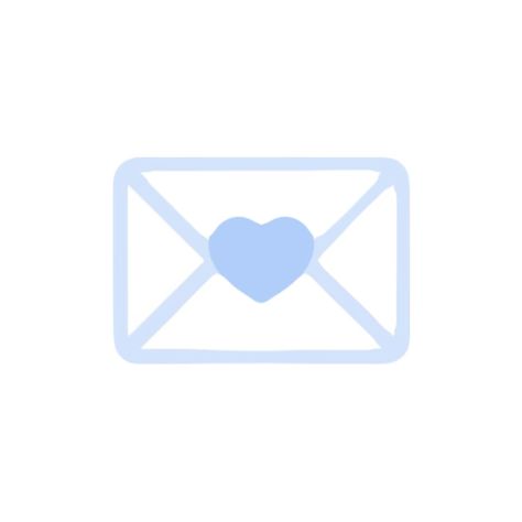 Blue Mail Icon, Light Blue App Icons, Mail App Icon, Preppy Aesthetic Wallpaper, Homescreen Background, Email Icon, Icon Widget, Mobile App Icon, Apps Icon