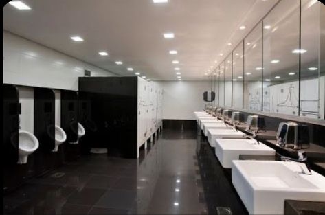 Boarding School Aesthetic, School Building Design, School Bathroom, Campus Design, Restroom Design, School Hallways, School Interior, Washroom Design, Public Restroom