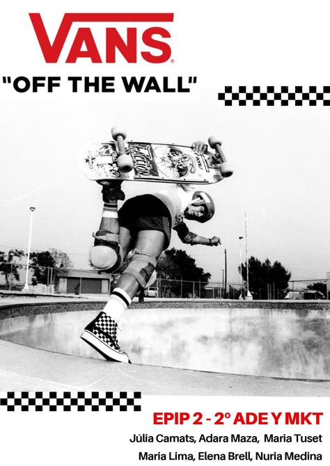 EPIP02- Brief Vans ahora en Vans Poster Vintage, Vans Poster, Off The Wall Vans, Vans Vintage, Class Poster, Black And White Vans, Vans Warped Tour, Warped Tour, Van Design