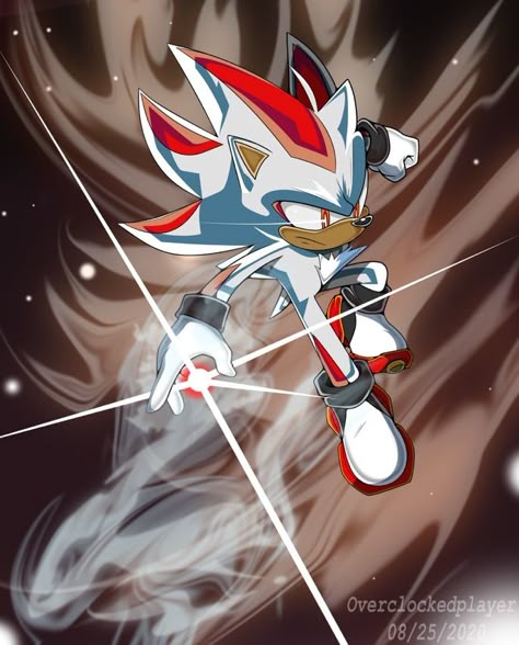 Hyper Shadow, How To Draw Shadow, Super Shadow, Sonic Unleashed, Sonic Characters, Sonic Fan Characters, Adventure Art, Sonic Adventure, Hedgehog Art