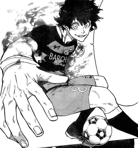 Anime Drawing, Blue Lock, An Anime, Soccer, Anime, Blue, Football